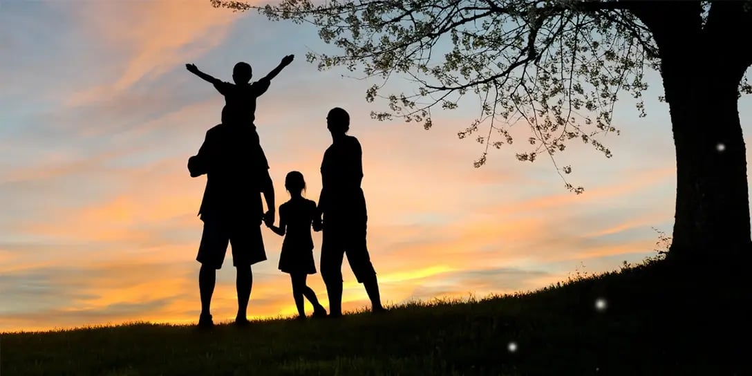 Family outdoors