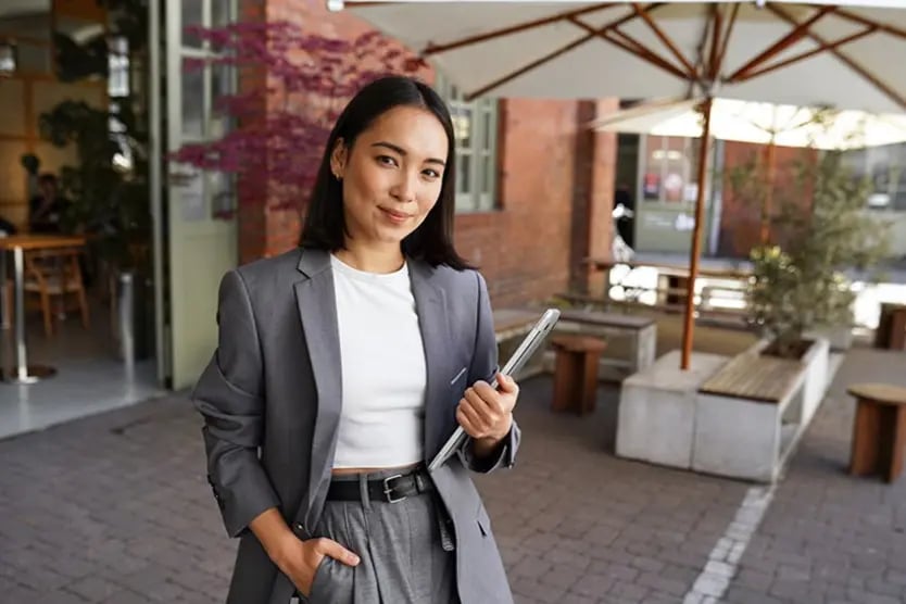 Person in business attire